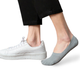 Бесшовные дышащие следы с силиконом серые ORGANIC cotton JILL ANTONY 35-37 арт. 31001 - изображение 3