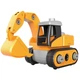 Конструктор Microlab Toys Будівельна техніка - Екскаватор (m434856) - зображення 1