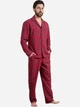 Піжама (кофта + штани) чоловіча бавовняна Leinle Family Look 1608 XL Червона (4821608169145) - зображення 3