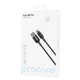 Кабель Proove Flex Metal USB на Type-C 2.4A (1m) Black - зображення 3