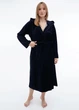 Халат Wild Love темно-синий 3XL 21673-01 - изображение 1