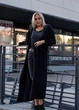 Кардиган із капюшоном Чорний 44-48 Oversize. Anika 000005356 - зображення 2