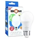 Светодиодная лед LED лампа 12W 12Вт 220 вольт Е27 4500К нейтральный белый дневной свет - изображение 1