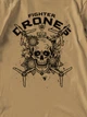 Футболка жіноча Dubhumans Fighting Drones Капучіно S (FDR-TW-CAP-S) - зображення 3