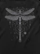 Футболка женская Dubhumans Dragonfly Черная XL (DRG-TW-B-XL) - изображение 3