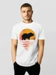 Футболка чоловіча Dubhumans Enjoy, be Capy (Капібара) Білий 2XL (CAPE-TM-W-2XL) - зображення 1