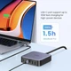 Сетевое зарядное устройство UGREEN CD271 GaN Desktop Charger 2*USB-A+4*USB-C 200W EU (40914) - изображение 6