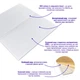 3D панель самоклеюча Sticker Wall SW-00001802 700х700х3 мм геометрія біла - зображення 2