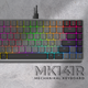 Клавиатура механическая проводная GamePro MK141R Red Swich Low Profile 75% RGB Dark Gray - изображение 8