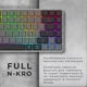 Клавіатура GamePro MK230R Red Swich Low Profile RGB Dark Gray (MK230R) - зображення 12