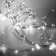 Гірлянда світлодіодна кінський хвіст GarlandoPro 200LED Роса 2м 10 ліній Білий 1733011W - зображення 2
