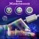 Гирлянда уличная светодиодная 90 LED 3 метра белый провод бахрома 18 нитей 3МWML - изображение 8