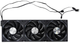 Набор вентиляторов AZZA Galaxy Standard Fan Blade 3 шт. Black (LFO-4912DB3) - изображение 2