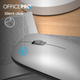 Мышь OfficePro M225S Silent Click Wireless Silver - изображение 8