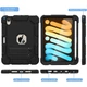 Бронированный чехол Armor witch stand для iPad Mini 2021 (iPad Mini 6 2021) с силиконовой накладкой black - изображение 4