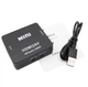 Адаптер / TV-перетворювач HDMI в AV, перехідник - конвертер відео HDMI2AV 1080P, чорний (90693482) - зображення 1