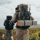 Туристический рюкзак от Naturehike NH70B070-B, объем 70 л+5 л, светло-коричневого цвета. - изображение 2
