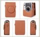 Чохол для фотокамери FujiFilm INSTAX mini EVO Коричневий Case Brown (3997741) - зображення 4