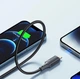 Кабель для Швидкої зарядки iPhone Essager X45 Lightning 29W 3A Fast Charge 1м Black - зображення 2