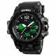 Часы наручные спортивные SKMEI 1155B Black черные водостойкие электронные - изображение 3