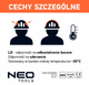 Hełm przemysłowy NEO Tools do pracy na wysokościach 97-211 White (5907558483642) - obraz 8