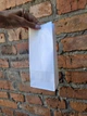 Бумажный пакет с прямоугольным дном 215*90*65 белый 100шт - изображение 1