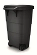 Бак для сміття Prosperplast Wheeler 110 л, антрацит - изображение 4