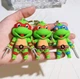 Брелок Черепашки ниндзя Леонардо Ninja Turtles Leonardo детский брелок на рюкзак, ключи 6,5 см - изображение 13