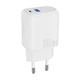 Сетевое Зарядное Устройство Proove Silicone Power Plus 30W (Type-C + USB, QC 3.0 + PD 3.0) White - изображение 2