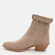 Женские ботильоны замшевые Ashoes Казаки 40 25.5 см Св.Бежевые (ROZ6501005079) - изображение 3