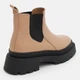 Женские демисезонные челси кожаные низкие Ashoes Мира 39 25 см Св.Карамель (ROZ6501005090) - изображение 4