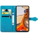 Кожаный чехол-книжка Epik Art Case с визитницей для ZTE Blade A51 Синий - изображение 2