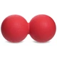 Мяч кинезиологический двойной Duoball (мини валик) Zelart Pro (TPR, р-р 12,5x6см, Красный) (FI-8234_Красный) - изображение 2