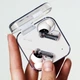 Бездротові навушники Nothing Ear (1) / Bluetooth 5.2 / Активне шумозаглушення / ANC / ENC / AAC / Вологозахист IPX4 / Швидка зарядка / До 34 годин роботи від кейсу / Білі Б/В - зображення 7