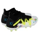 Бутсы футбольные детские с носком SP-Sport 99K размер 35 White-Black-Neon Green - изображение 4