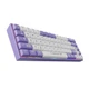 Механическая игровая клавиатура Ajazz Ak680 68% (Hot-Swap) (RGB) Фиолетовый - изображение 2