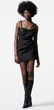 Сукня жіноча ZARA Little Black Mini Dress With Know Coctail Party S Чорний (43446) - зображення 5