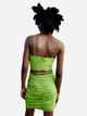 Кроп топ женский Zara 3718/368 XS Зеленый (03718368520012) - изображение 2