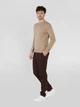Джемпер чоловічий бежевий Arber Crew-neck J N-AVT-111 XXL зріст 5 бежевий (M10.03.16.431) - зображення 2