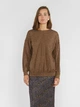 Джемпер жіночий коричневий Arber Crew-neck WDi WTR-178 XS коричневий (W10.21.38.434) - изображение 1