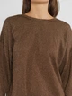 Джемпер жіночий коричневий Arber Crew-neck WDi WTR-178 XS коричневий (W10.21.38.434) - изображение 5