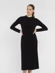 Сукня жіноча чорна Arber Dress knitted 48 чорний (W22.02.02.435) - изображение 1