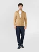 Кофта чоловіча бежева Arber Zipper-cardigan N-MTR-15 S зріст 4 бежевий (M10.30.16.431) - зображення 2