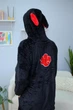 Пижама Кигуруми My Kigu Мужская Аниме Наруто Акацуки с ушками Черный размер XL 175-185 см (21107411) - изображение 5