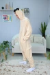 Піжама Кігурумі My Kigu Чоловіча Мопс Бежевий розмір M 155-165 см (21094411) - зображення 3