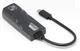 Мережевий адаптер гігабіт TYPE-C -> Gigabit Ethernet RJ45 USB Чорний - зображення 7