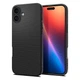 Чохол Spigen Liquid Air для iPhone 16 Matte Black (ACS08194) - зображення 1