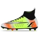 Бутсы футбольные с носком SP-Sport 209-1 размер 42 White-Lemon-Orange - изображение 2