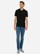 Поло довге чоловіче Pierre Cardin 50291576-VR046 M Чорне - зображення 4