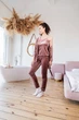 Комплект жіночий (халат, майка, штани) Носи своє 42 Коричневий (p-7859-124793) - изображение 6
